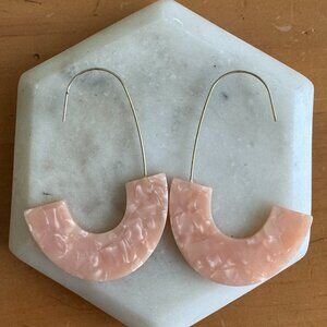 Blush Dangle Earrings
